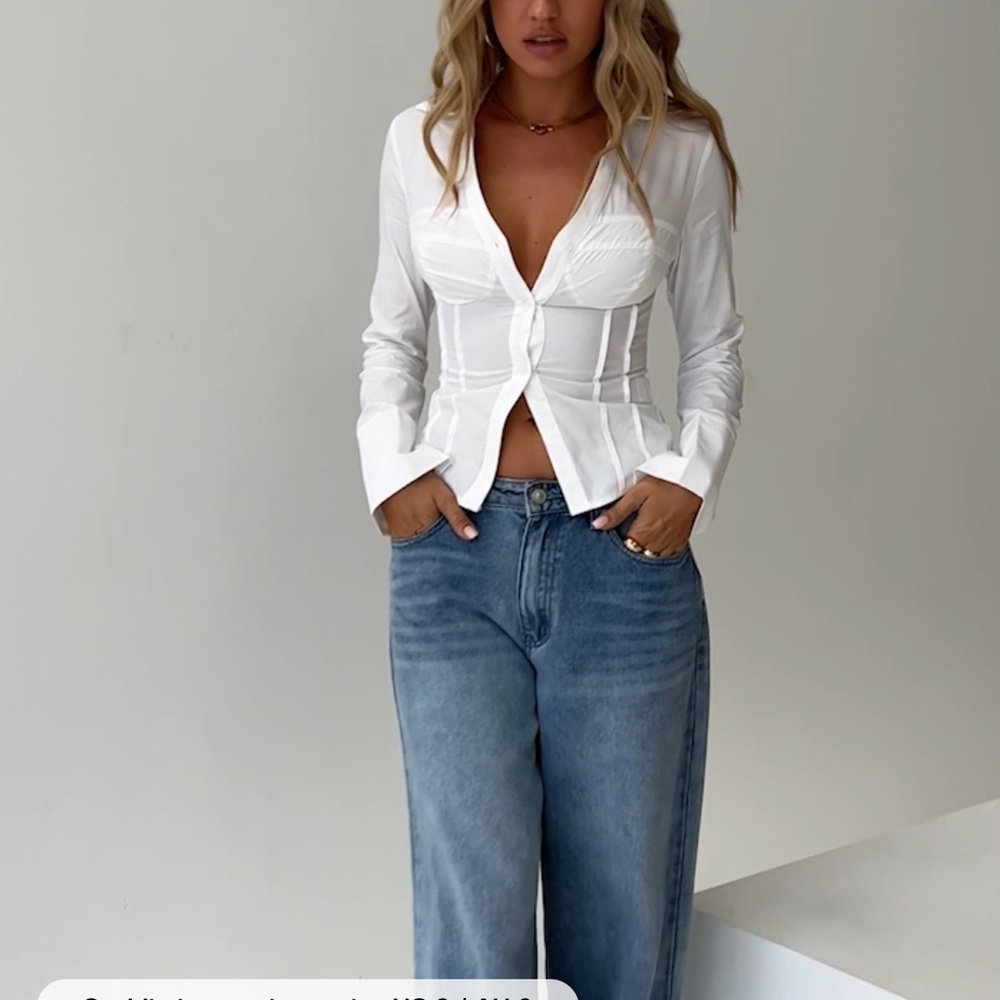 Princess Polly Zifa Shirt - White